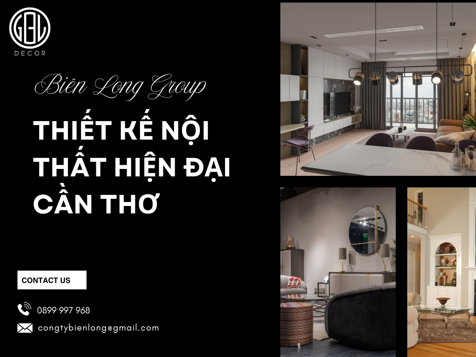 Thiết kế nội thất hiện đại Cần Thơ